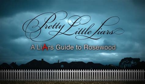 Free Sheet Music A Liars Guide To Rosewood Pretty Little Liars